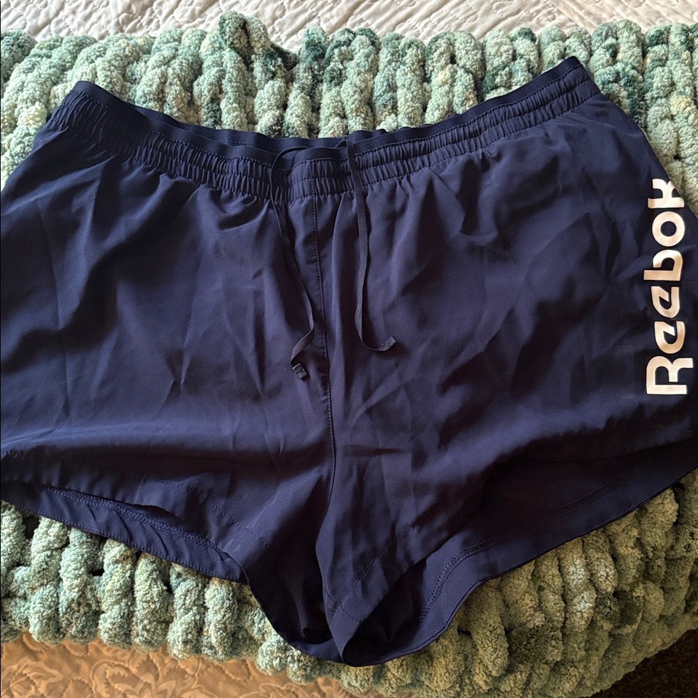 Reebok Dark Blue Sports Shorts